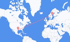 Flights from Houston, the United States to Sundsvall, Sweden