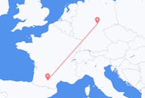 Flights from Erfurt, Germany to Toulouse, France