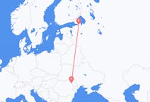 Vluchten van Iasi, Roemenië naar Sint-Petersburg, Rusland