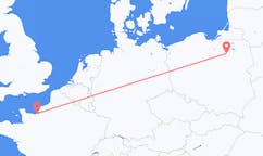 Flyrejser fra Deauville, Frankrig til Szczytno, Polen