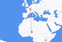 Flights from Kaduna, Nigeria to Lyon, France
