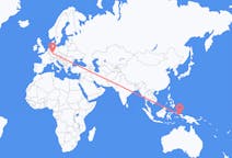 Flyreiser fra Sorong, Indonesia til Frankfurt, Tyskland