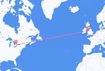出发地 加拿大滑鐵盧前往英格兰的利物浦的航班