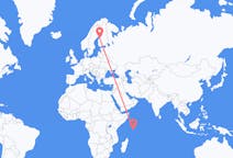 Flights from Mahé, Seychelles to Kokkola, Finland
