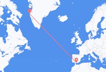 Flights from Málaga, Spain to Sisimiut, Greenland