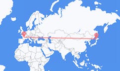 Flyg från Sapporo, Japan till Brive-la-gaillarde, Frankrike