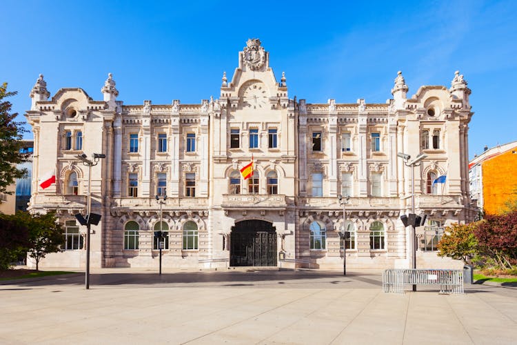 Photo of Santander City Hall building or Ayuntamiento de Santander.