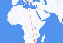 Flyreiser fra Skukuza, Sør-Afrika til Preveza, Hellas