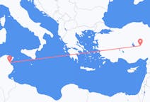 出发地 突尼斯出发地 恩菲达目的地 土耳其Nevsehir的航班