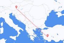 Vuelos de Graz, Austria a Denizli, Turquía