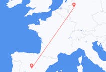 Flyrejser fra Madrid, Spanien til Dortmund, Tyskland