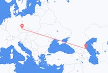 Flyg från Machatjkala, Ryssland till Prag, Tjeckien