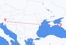Flights from Ljubljana, Slovenia to Gelendzhik, Russia
