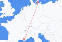 出发地 法国出发地 土伦目的地 德国罗斯托克的航班