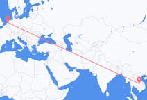 Voli dalla provincia di Ubon Ratchathani, Thailandia to Amsterdam, Paesi Bassi