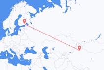 Flights from Ürümqi, China to Lappeenranta, Finland