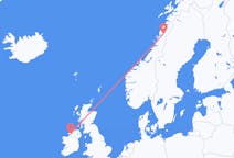 Flights from Mo i Rana, Norway to Donegal, Ireland