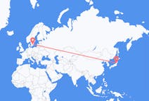 Flights from Yamagata, Japan to Växjö, Sweden