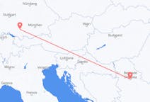 Flights from Belgrade, Serbia to Memmingen, Germany