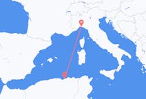 Fly fra Jijel til Genova