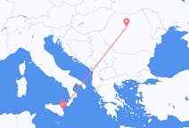 Flights from Târgu Mureș, Romania to Catania, Italy
