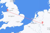 Vluchten van Liverpool, Engeland naar Duesseldorf, Duitsland