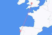 Flights from Porto, Portugal to Bristol, England