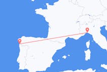 Flights from Genoa, Italy to Vigo, Spain