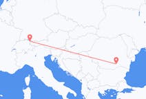 Flyg från Thal till Bukarest