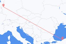 Flyreiser fra Zonguldak, Tyrkia til Düsseldorf, Tyskland