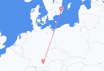 Flüge von der Stadt München in die Stadt Kalmar