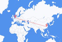 Flüge von Shanghai, China nach Amsterdam, die Niederlande