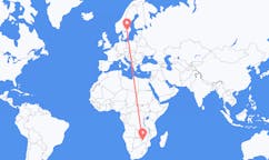 Flights from Bulawayo, Zimbabwe to Örebro, Sweden
