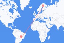 Flyrejser fra Presidente Prudente, São Paulo, Brasilien til Oulu, Finland