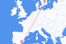 Flyg från Almeria, Spanien till Växjö, Sverige