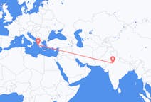 Flyg från Jaipur, Indien till Kefallinia, Grekland