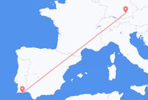 Flyrejser fra München, Tyskland til Faro Distrikt, Portugal