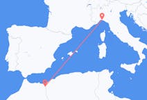 Flyreiser fra Oujda, til Genova