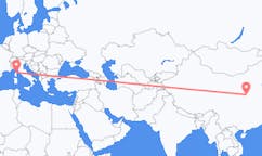 Flights from Yuncheng, China to Bastia, France