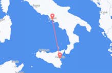 Flyg från Catania, Italien till Neapel, Italien
