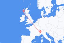 Flights from Tiree, the United Kingdom to Turin, Italy