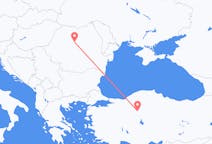 Flyreiser fra Târgu Mureș, Romania til Ankara, Tyrkia