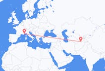 Flights from Termez, Uzbekistan to Nice, France