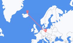 아이슬란드 토르쇼픈에서 출발해 독일 드레스덴으로(으)로 가는 항공편
