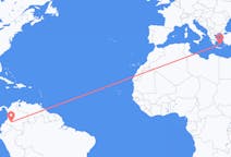 Flyreiser fra Florencia, Colombia til Santorini, Hellas
