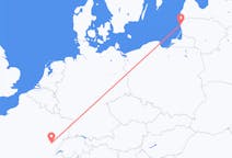 Flyrejser fra Palanga, Litauen til Dole, Frankrig