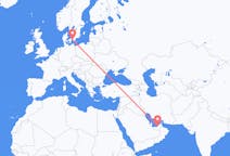 Loty z Abu Zabi, Zjednoczone Emiraty Arabskie do Malmö, Szwecja