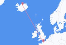 Flyrejser fra Akureyri, Island til Caen, Frankrig