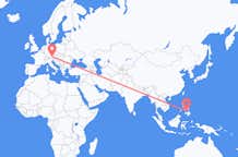 Flyrejser fra Panglao, Filippinerne til Salzburg, Østrig