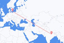 Flights from Varanasi, India to Bornholm, Denmark